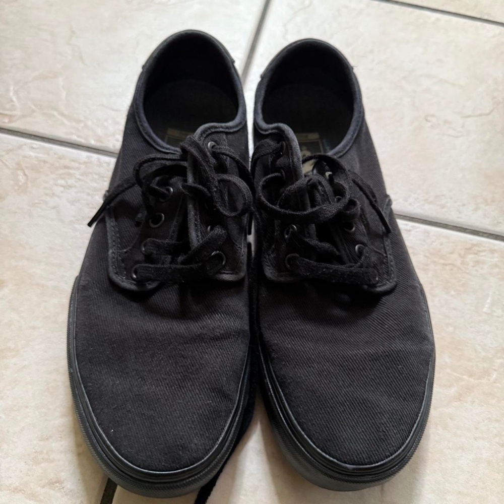 Black Vans